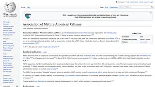 Association of Mature American Citizens - Wikipedia