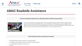 AMAC Roadside Assistance - AMAC - The Association of Mature ...