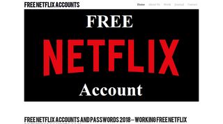 FREE NETFLIX ACCOUNTS - Home