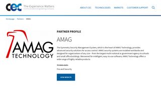 Our Partner: AMAG - Communications Engineering Company