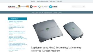 TagMaster joins AMAG Technology's Symmetry Preferred Partner ...