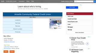 Amarillo Community Federal Credit Union - Amarillo, TX