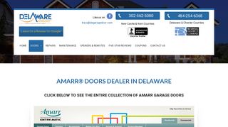 Amarr Garage Doors - Delaware Express Garage Door Service