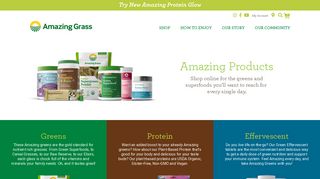 Customer Login - Amazing Grass