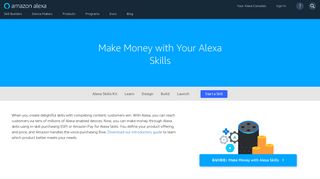 Make Money with Your Alexa Skills - Amazon Developer