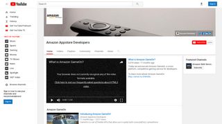 Amazon Appstore Developers - YouTube