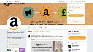 Amazon Associates UK (@AmazonAssocUK) | Twitter
