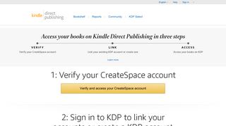 Kindle Direct Publishing - Amazon KDP