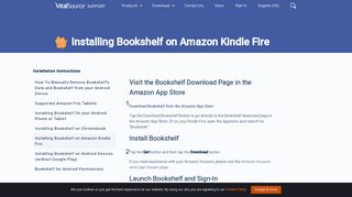 Installing Bookshelf on Amazon Kindle Fire – Bookshelf Support