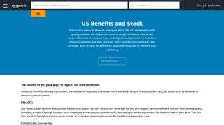 Benefits - Amazon.jobs