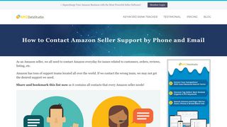 Contact Amazon Seller Support by Phone & Email [2018 Checklist]