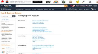 Amazon.com Help: Managing Your Account