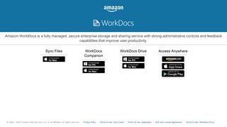Amazon WorkDocs Client Downloads