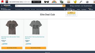Amazon.com: Elite Deal Club: Stores