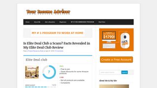 Is Elite Deal Club a Scam? - Your Income Advisor