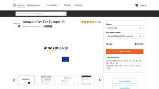 Amazon Pay For Europe - Magento Marketplace