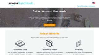 Sell Handcrafted Products on Amazon Handmade | Amazon.com