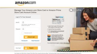 Manage Your Amazon.com Store Card or Amazon Prime Store Card