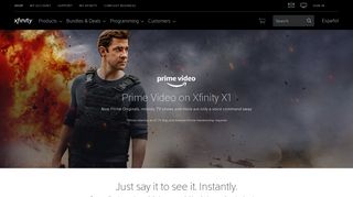 Amazon Prime Video on Xfinity X1 | Xfinity