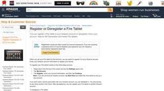 Amazon.com Help: Register Your Fire Tablet