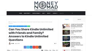 Can You Share Kindle Unlimited with Friends and Family? Answers to ...