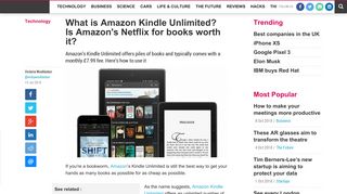 What is Kindle Unlimited and how does it work? | Alphr