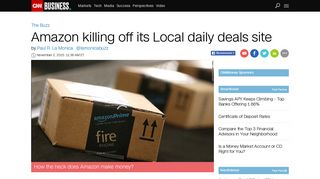 Amazon killing off its Local daily deals site - Business - CNN.com