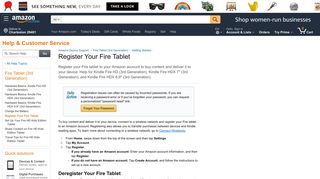 Amazon.com Help: Register Your Fire Tablet