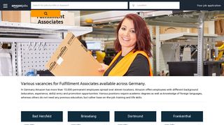 Fulfillment Associates | Amazon.jobs