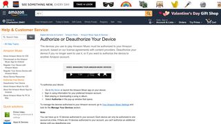 Amazon.com Help: Authorize Your Device