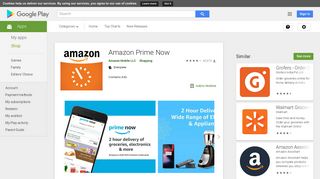 Amazon Prime Now – Apps on Google Play
