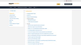 Getting Paid - Amazon.com Associates Central