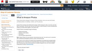 Amazon.com Help: What Is Amazon Photos?