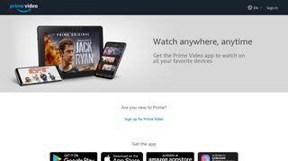 Get the app - Prime Video