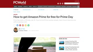 How to get Amazon Prime for free | PCWorld