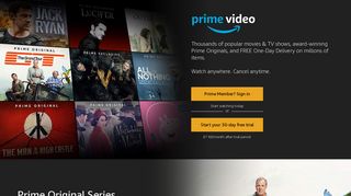 Amazon.co.uk Sign up for Prime Instant Video