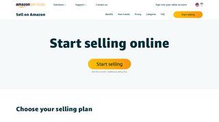 Compare Amazon selling plans and fees - Amazon.com - Services ...
