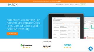 A2X for Amazon - Simple, Automated Amazon Accounting