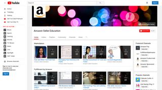 Amazon Seller Education - YouTube
