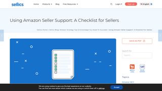 Using Amazon Seller Support: A Checklist for Sellers - Sellics