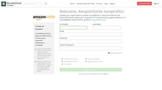 AmazonSmile nonprofits! - GuideStar