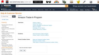 Amazon.com Help: Amazon Trade-In Program