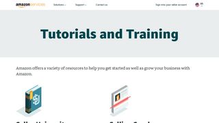Amazon Services - Training and Tutorials - Amazon.com