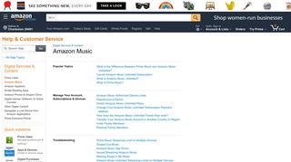 Amazon.com Help: Manage Your Amazon Music Unlimited Subscription