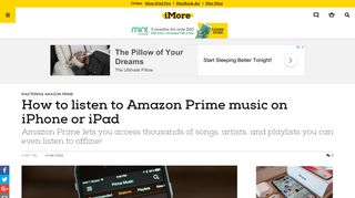 How to listen to Amazon Prime music on iPhone or iPad | iMore