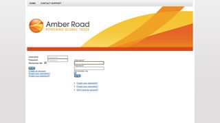 Amber Road Documentation Portal - Login