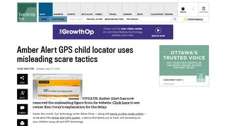 Amber Alert GPS child locator uses misleading scare tactics ...