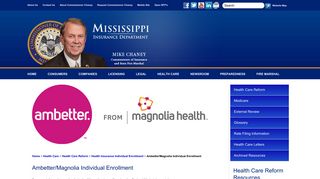 Ambetter/ Magnolia - Mississippi Insurance Department - MS.GOV