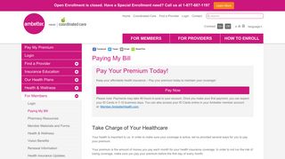 Paying My Bill - Ambetter from Coordinated Care