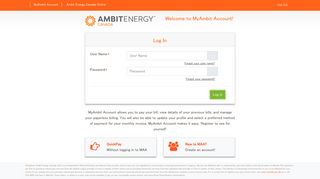 MyAmbit Account - Ambit Energy Canada